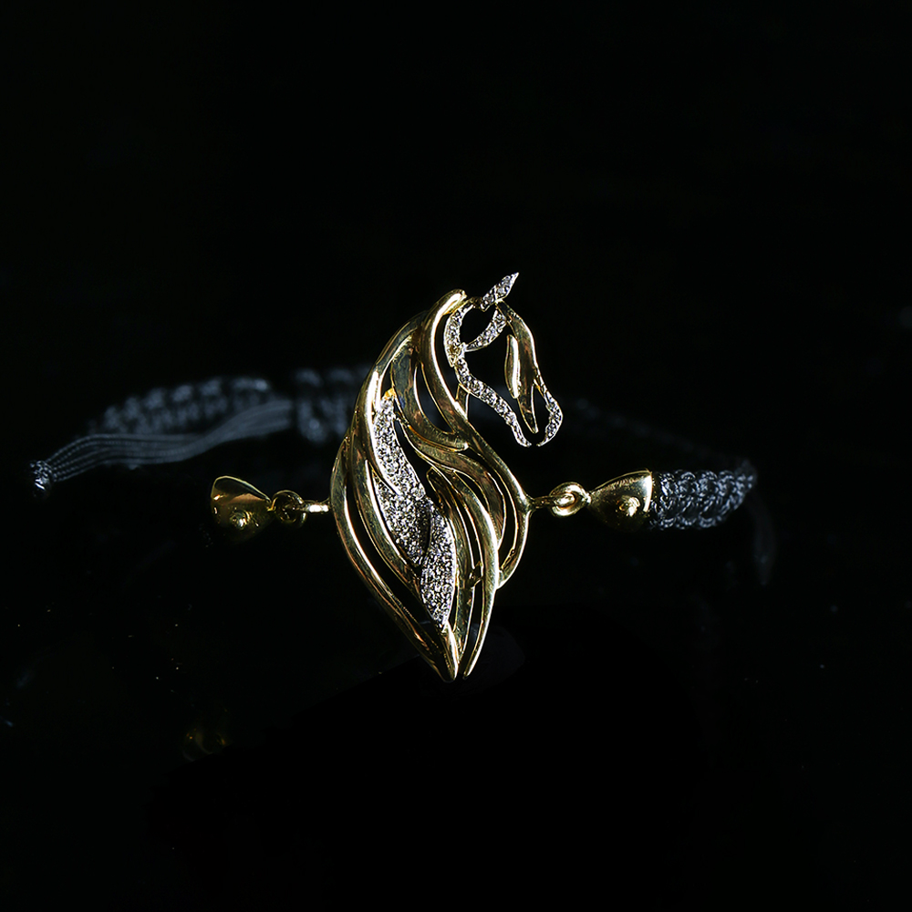 HORSE BRACELET - WHITE