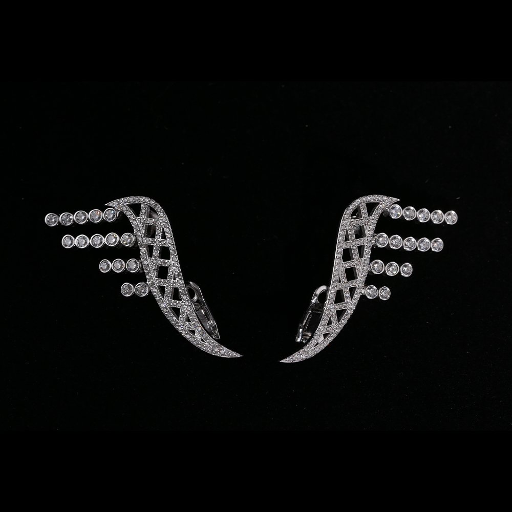 NET EARRINGS