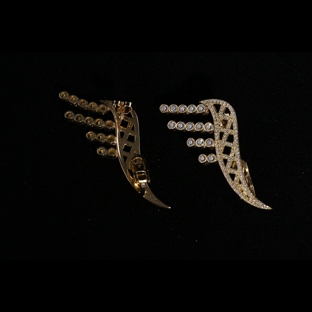 NET EARRINGS