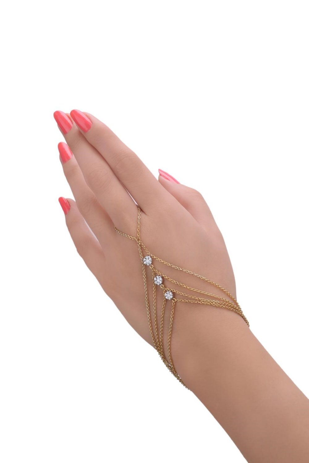 Free drops full hand bracelet