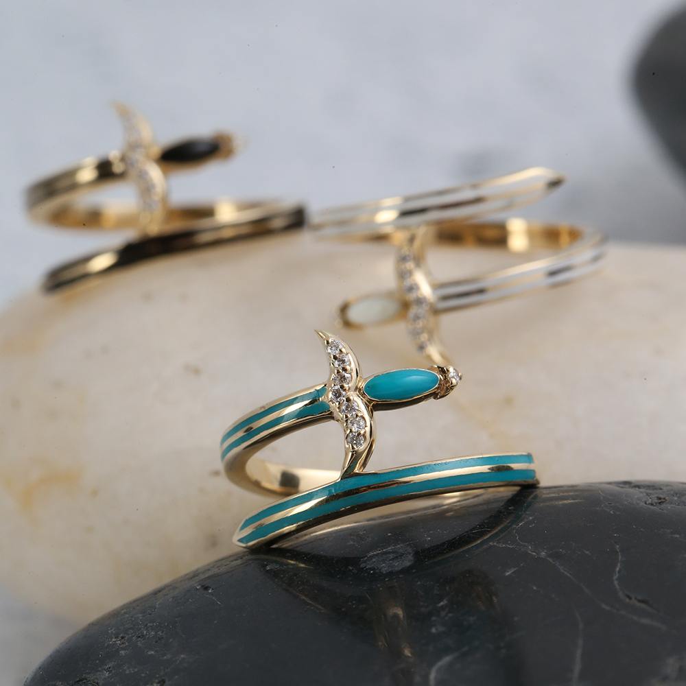 MISSION RING WITH COLOR